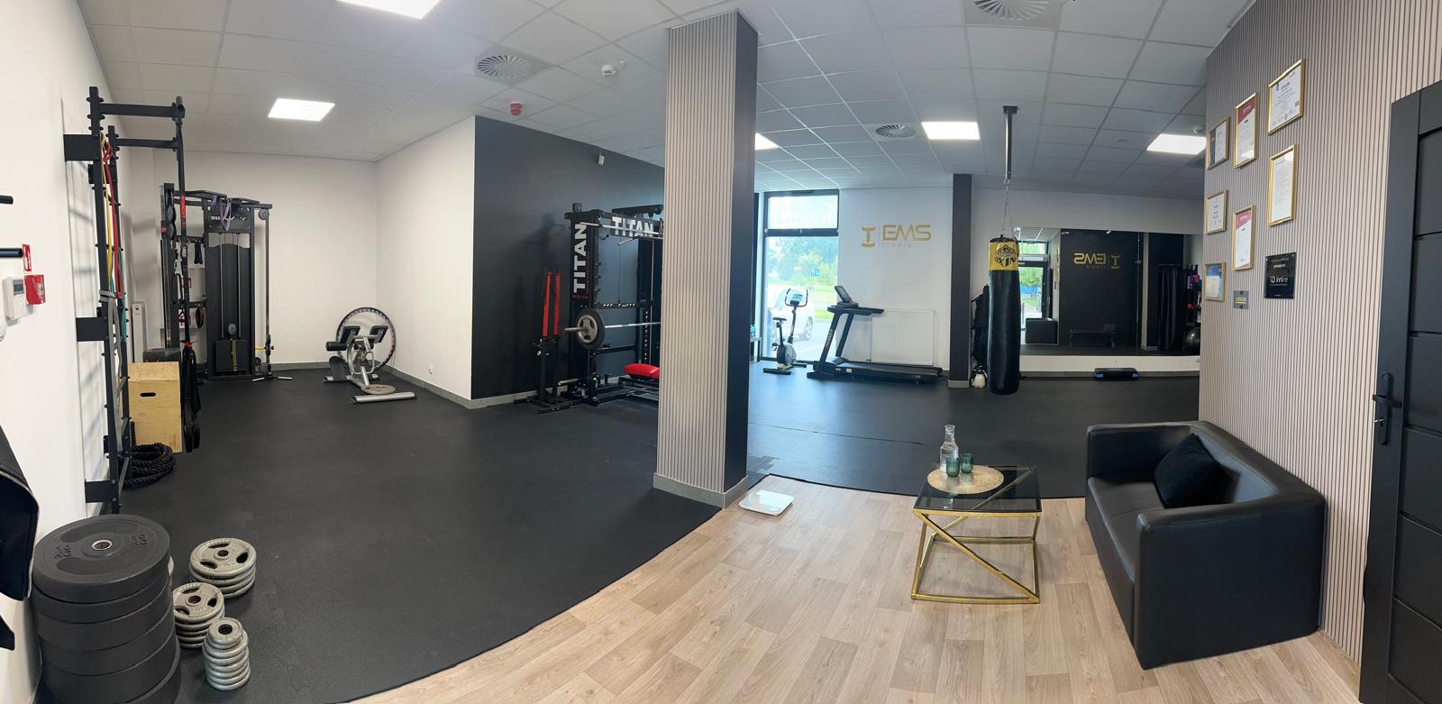 Wnętrze Studio EMS - recepcja
